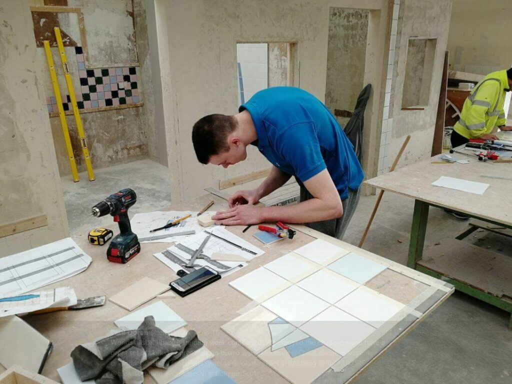 Apprentice on the WorldSkills UK Phase 3 training