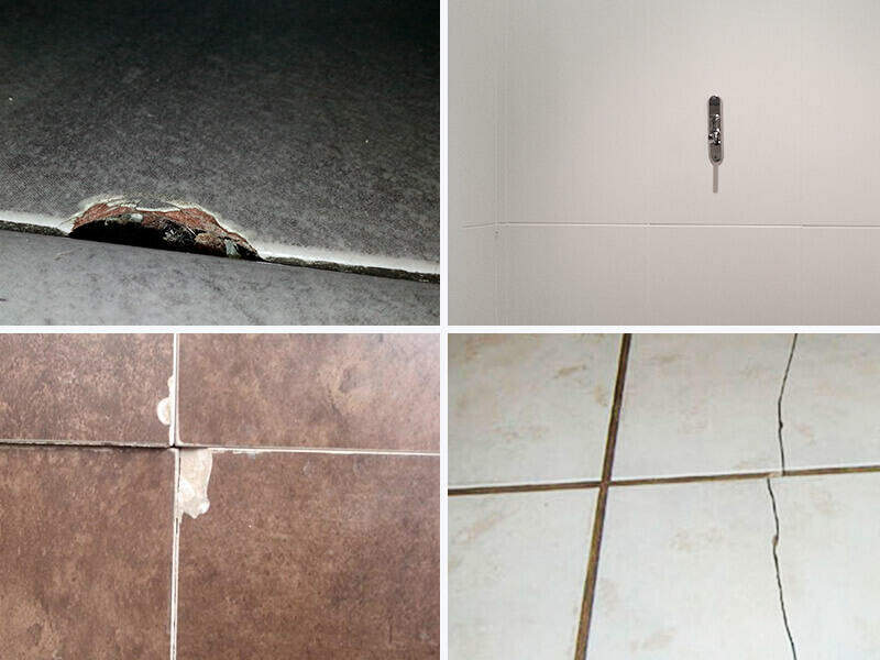 The most common mistakes in the placement of ceramic tiles