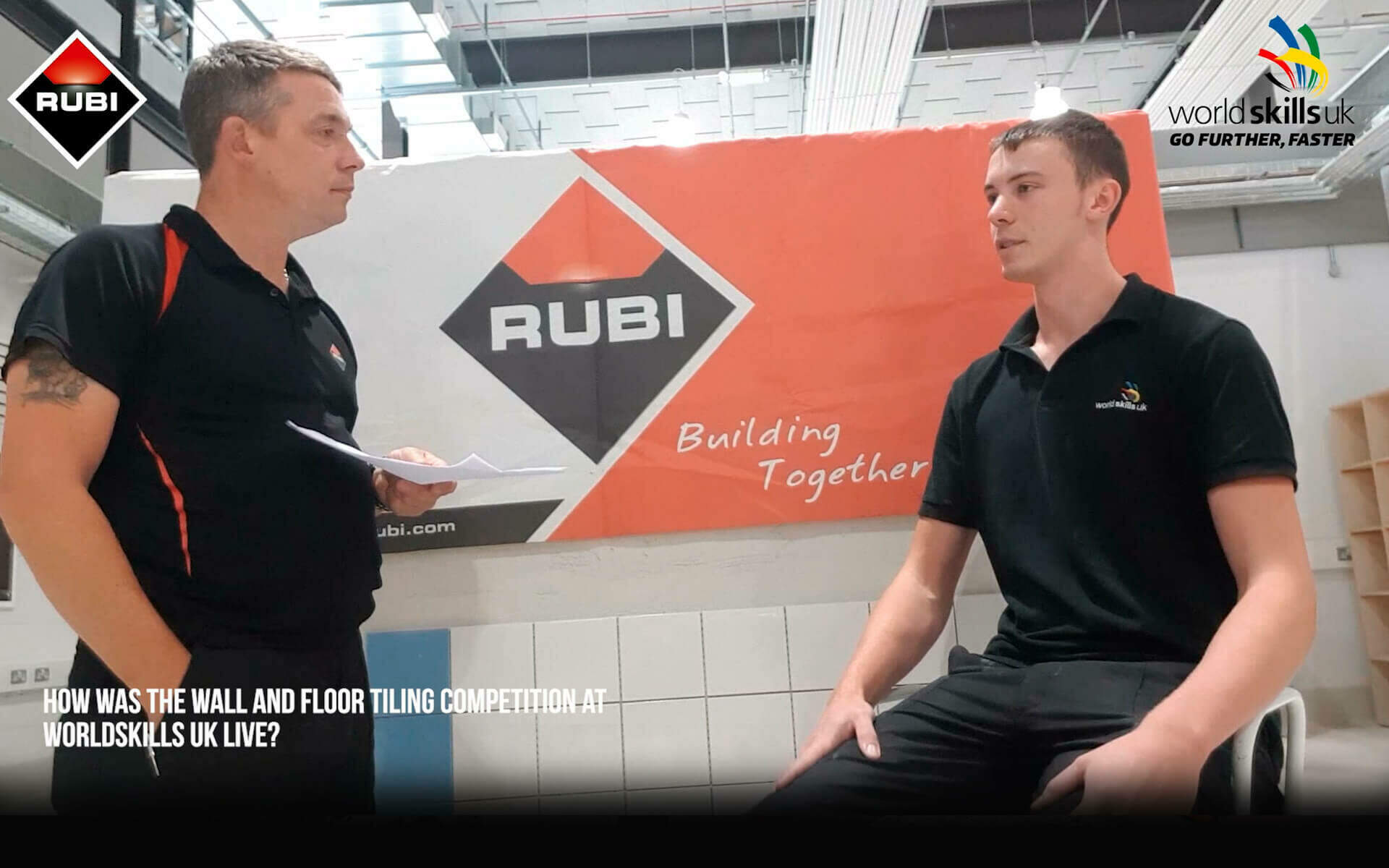 Interview to Mark Scott, part of Squad UK WorldSkills, sponsored by RUBI