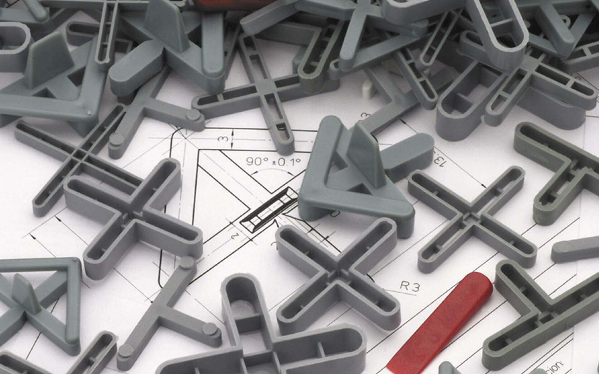 Tile spacers for shop large tiles