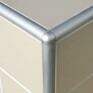 how to fit tile trim with corner pieces