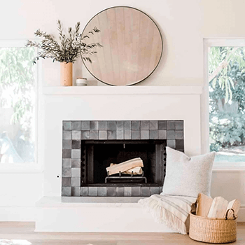 fireplace tile ideas