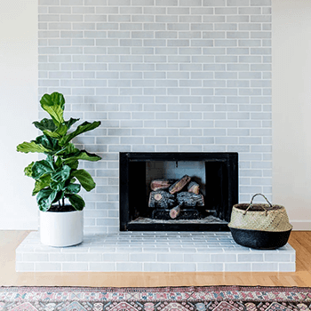 fireplace tile ideas