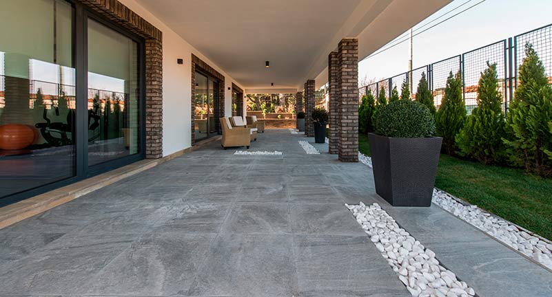 porcelain paving pros and cons