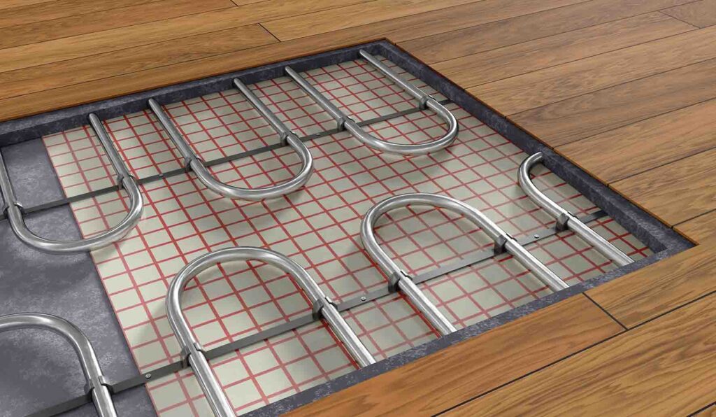 tiling on underfloor heating