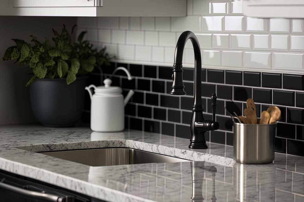 subway tile backsplash