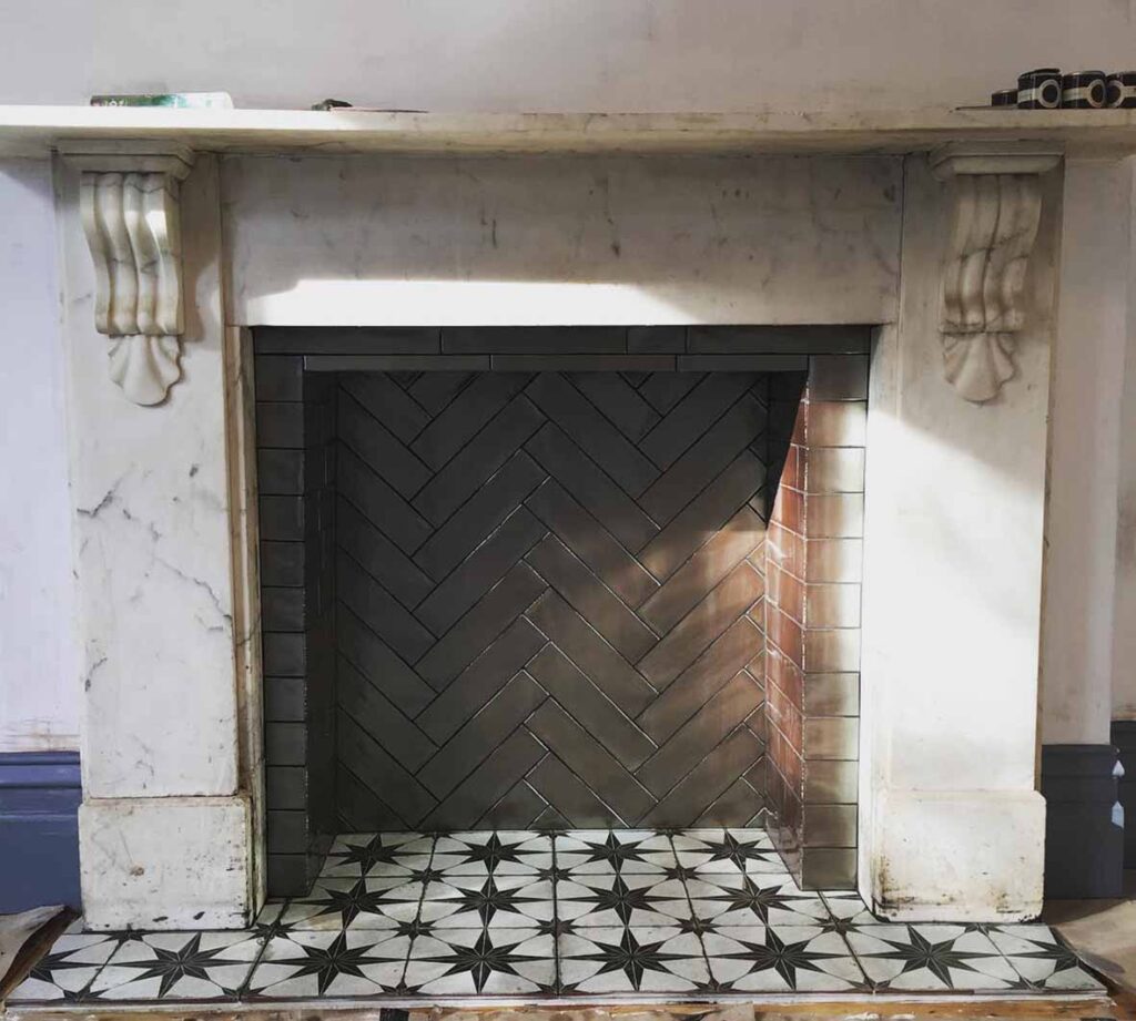 fireplace tiles