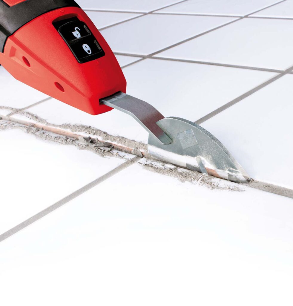 how to clean floor tile grout