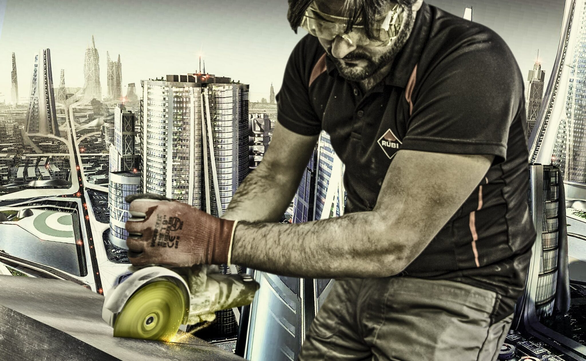 Different types of grout floats