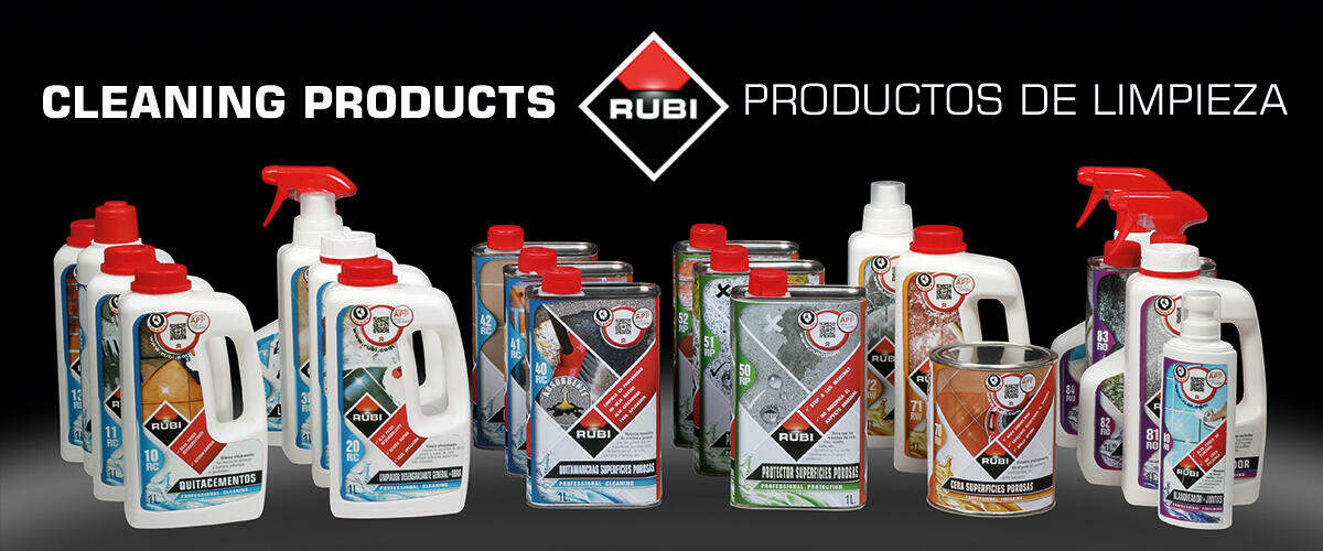 Nuevos productos de limpieza Rubi