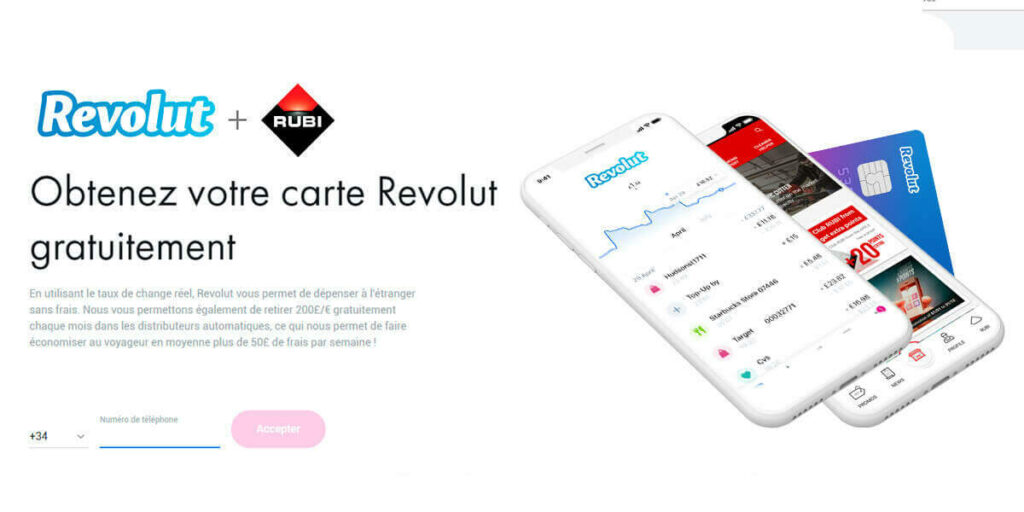 L'application Revolut permet de dépensez et transférez de l'argent à l'étranger gratuitement.