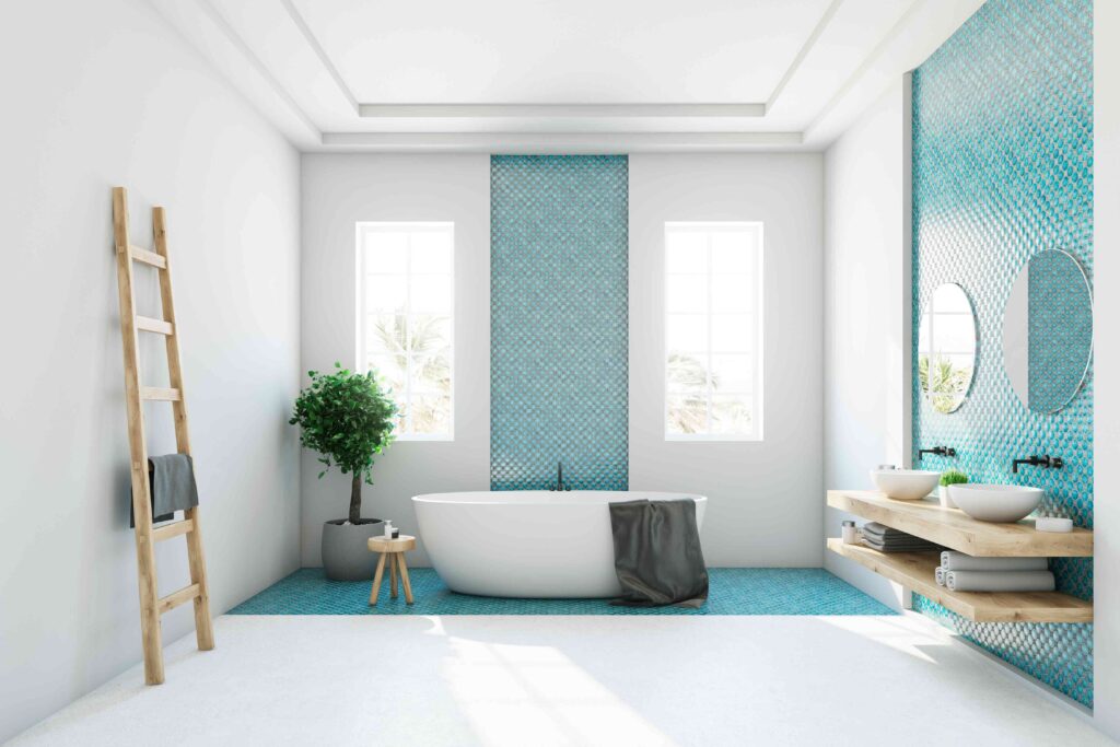 Baño mitad azulejo mitad pintado: ventajas y desventajas – RUBI Blog ES