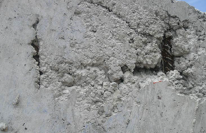 Wiązanie zaprawy budowlanej- pęcherze w betonie
