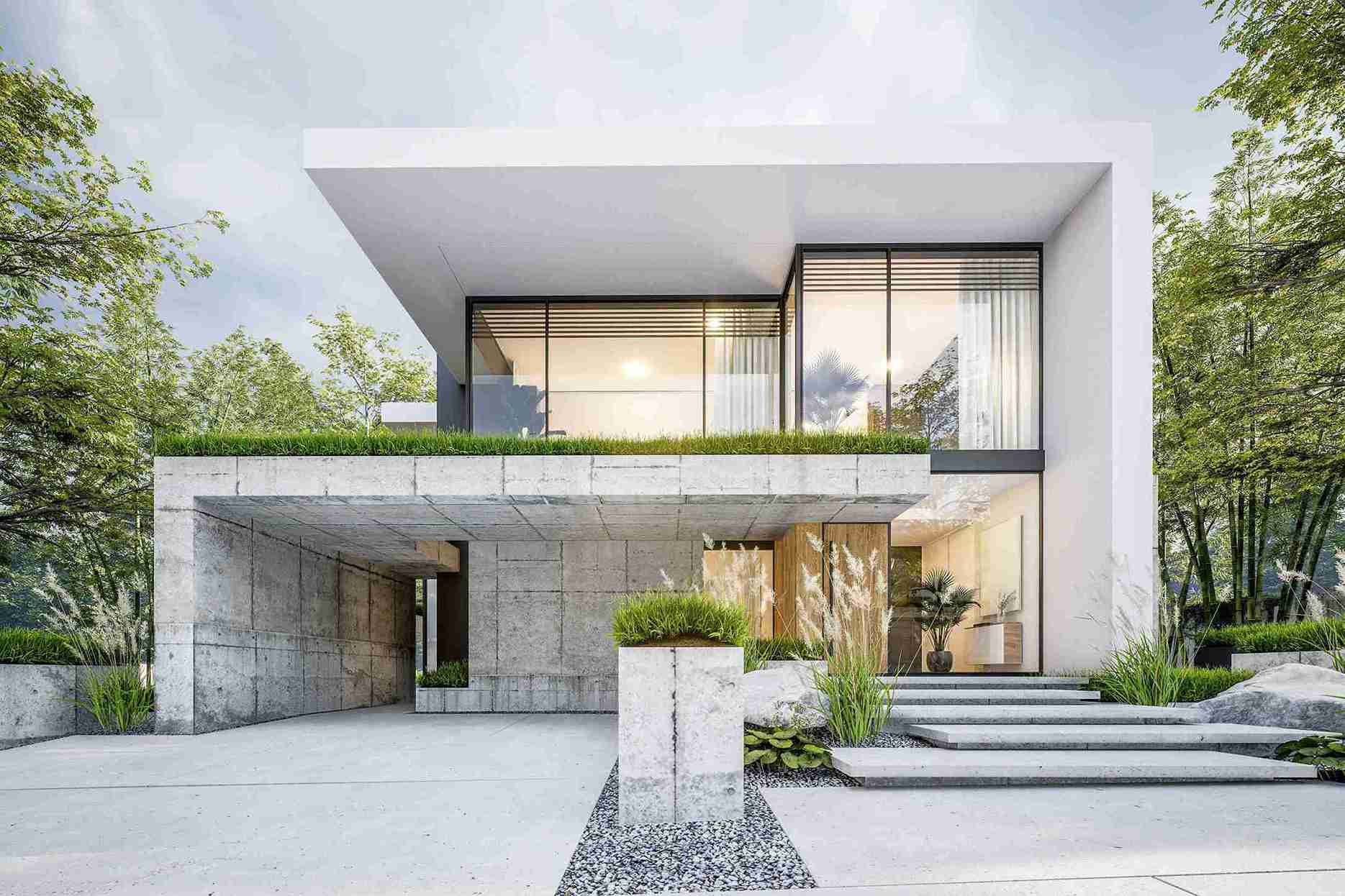 fachadas de casas modernas