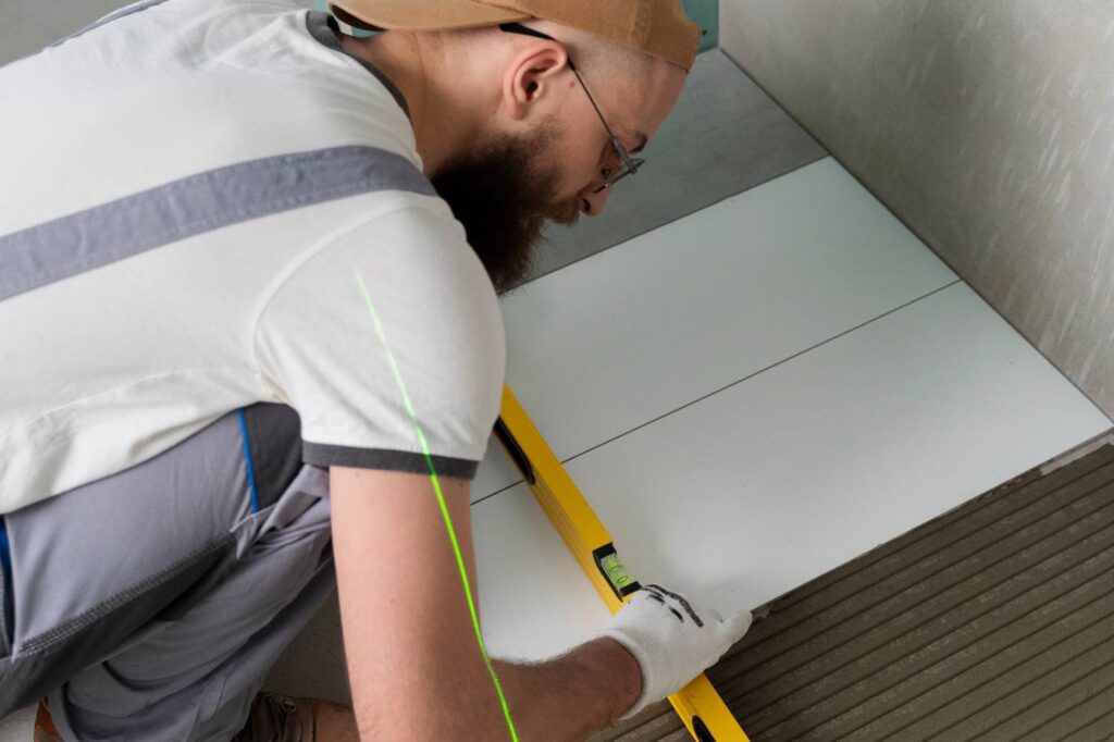 désaffleurement carrelage