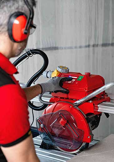 DC-250 SMART ADVANCE - veiligheid voorop met de nieuwe RUBI tegelzaagmachine