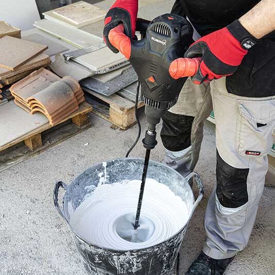 Rubimix Supertorque - mieszanie zaprawy