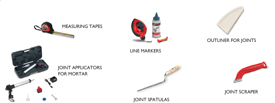 Tools to improve joints finishing