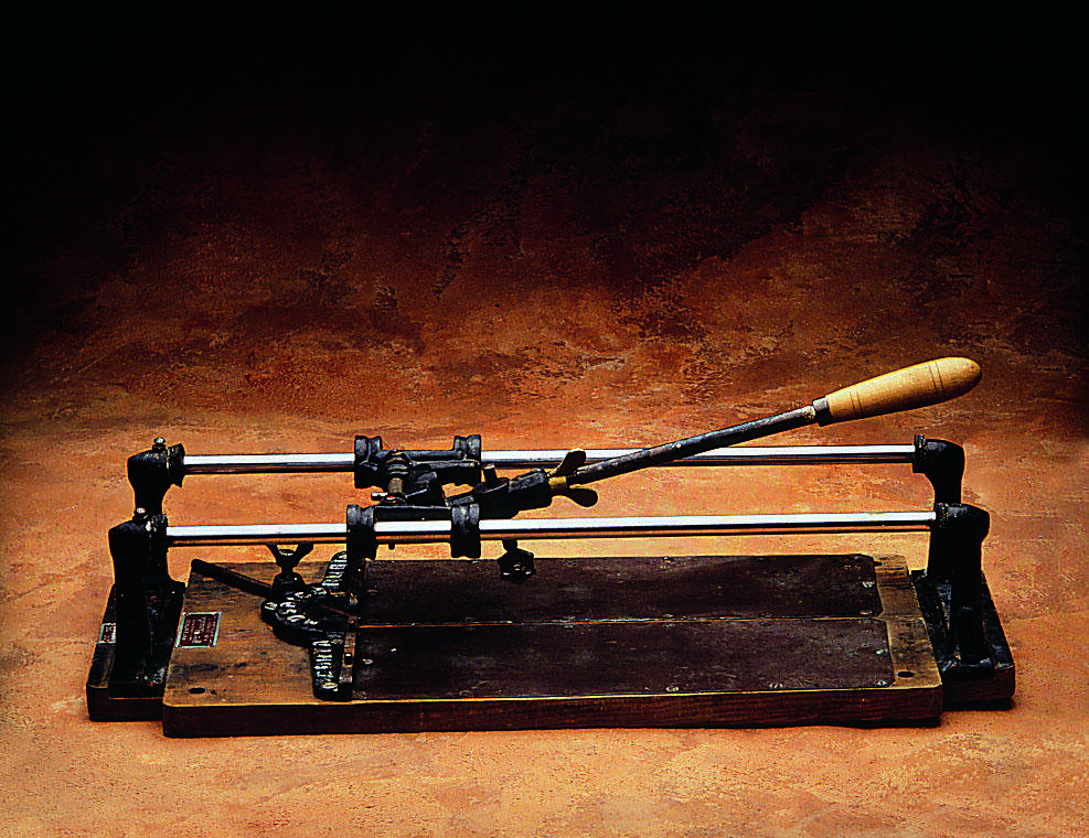 Manual Tile Cutter 1951