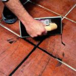 how to grout tile