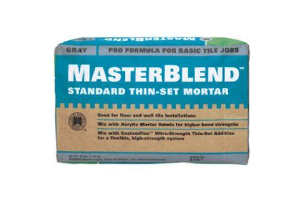 Modified or Unmodified Thinset -Custom Building Products - Masterblend