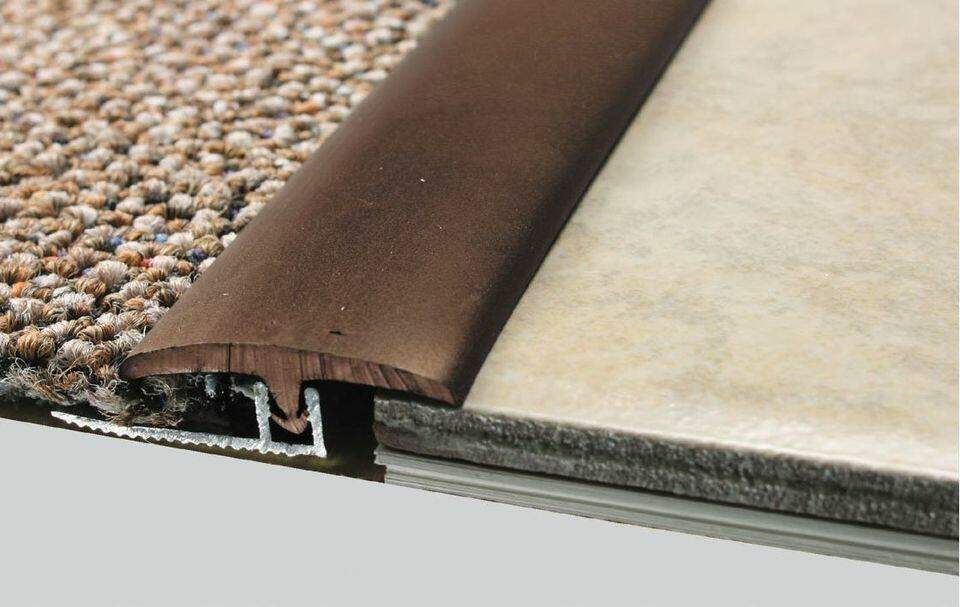 Tile to Carpet Transition Options - Reducer Strips