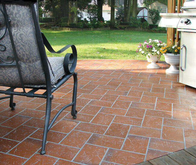 outdoor patio tile ideas