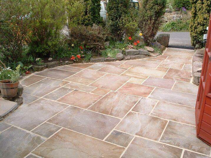 sandstone outdoor tile