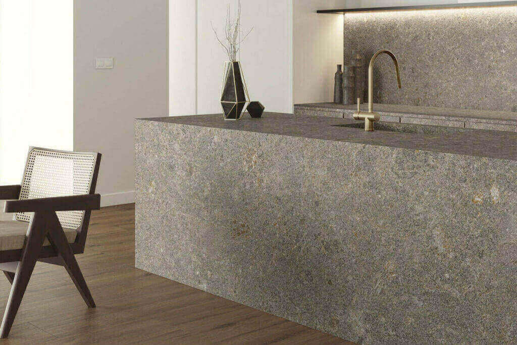 porcelain tile countertop