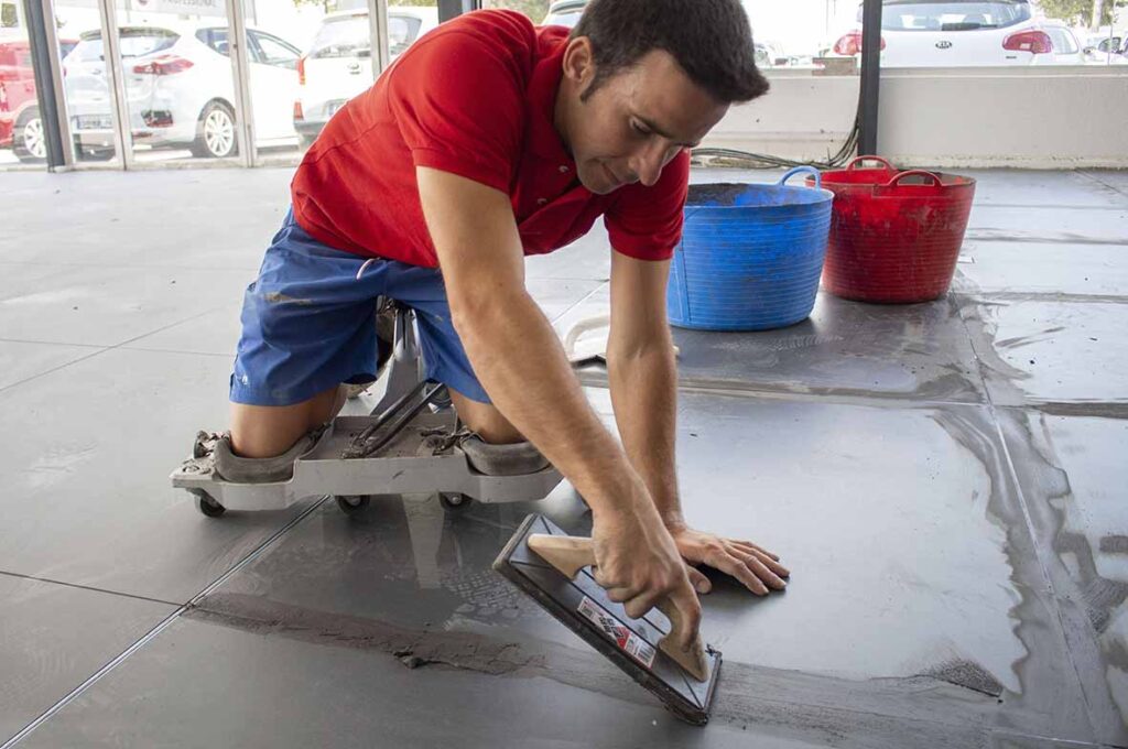 how to tile a shower floor without a pan